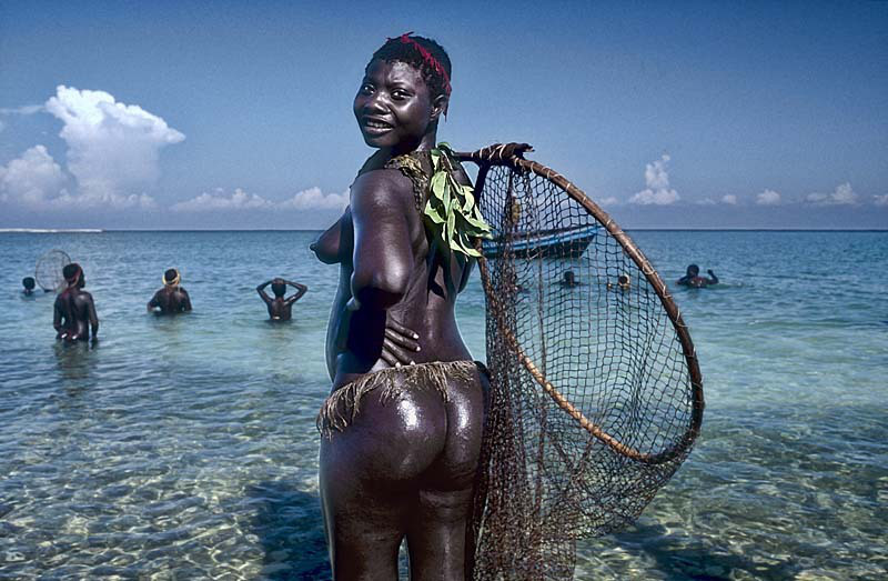 Jarawa lány